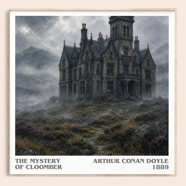 The Mystery Of Cloomber Literary Art Print by Arthur Conan Doyle
