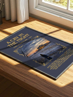 A Cry in the Night Minimalist Book Poster by Mary Higgins Clark – image 4