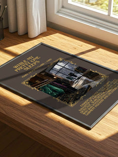 While My Pretty One Sleeps Minimalist Book Poster by M. Clark – image 4