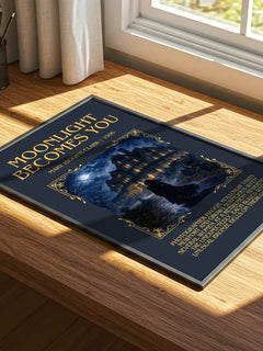 Moonlight Becomes You Minimalist Book Poster by Mary Higgins Clark – image 4