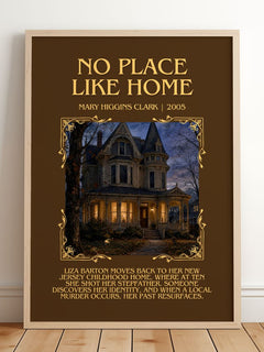 No Place Like Home Minimalist Book Poster by Mary Higgins Clark – image 2