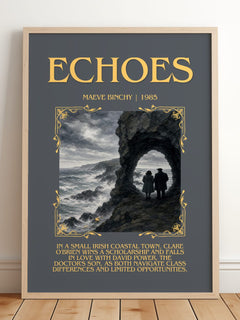 Echoes Minimalist Book Poster by Maeve Binchy – image 2