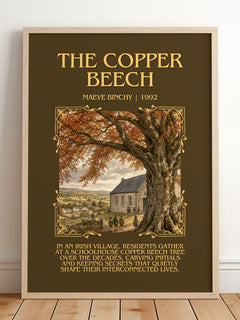 The Copper Beech Minimalist Book Poster by Maeve Binchy – image 2