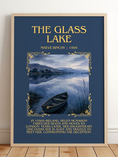 The Glass Lake Minimalist Book Poster by Maeve Binchy – image 2