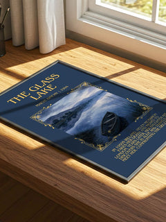 The Glass Lake Minimalist Book Poster by Maeve Binchy – image 4