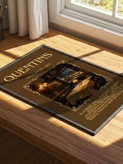Quentins Minimalist Book Poster by Maeve Binchy – image 4