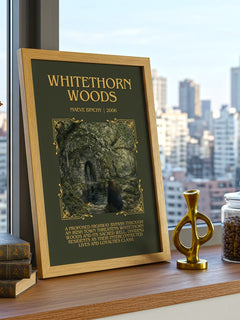 Whitethorn Woods Minimalist Book Poster by Maeve Binchy – image 3