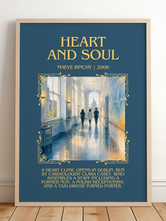 Heart and Soul Minimalist Book Poster by Maeve Binchy – image 2