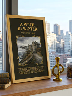 A Week in Winter Minimalist Book Poster by Maeve Binchy – image 3