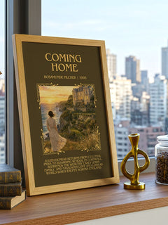 Coming Home Minimalist Book Poster by Rosamunde Pilcher – image 3