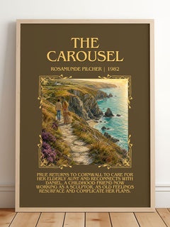 The Carousel Minimalist Book Poster by Rosamunde Pilcher – image 2