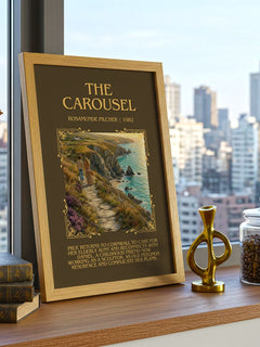 The Carousel Minimalist Book Poster by Rosamunde Pilcher – image 3