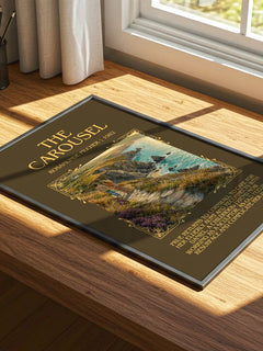 The Carousel Minimalist Book Poster by Rosamunde Pilcher – image 4