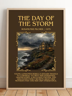 The Day of the Storm Minimalist Book Poster by Rosamunde Pilcher – image 2