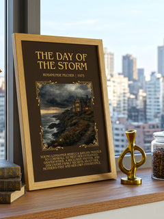 The Day of the Storm Minimalist Book Poster by Rosamunde Pilcher – image 3