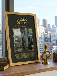 Under Gemini Minimalist Book Poster by Rosamunde Pilcher – image 3