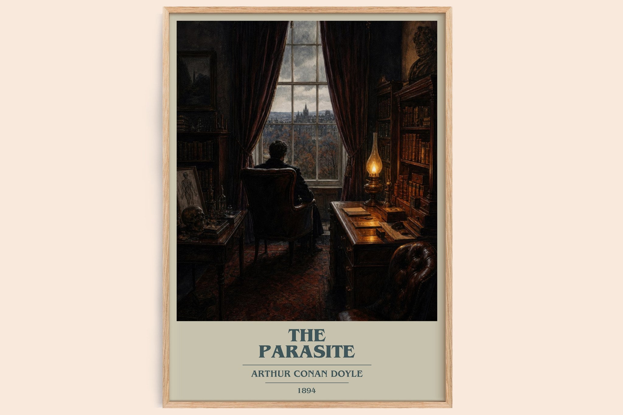 The Parasite Book Cover Poster by Arthur Conan Doyle