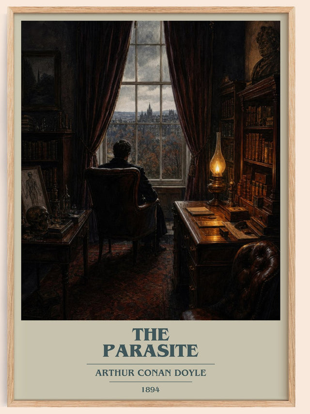The Parasite Book Cover Poster by Arthur Conan Doyle