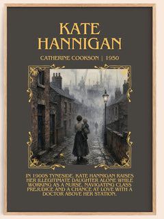 Kate Hannigan Minimalist Book Poster by Catherine Cookson – image 1