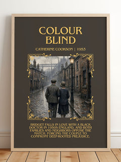 Colour Blind Minimalist Book Poster by Catherine Cookson – image 2