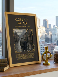 Colour Blind Minimalist Book Poster by Catherine Cookson – image 3