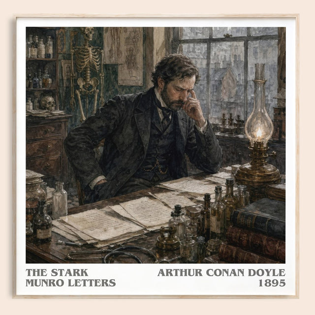 The Stark Munro Letters Literary Art Print by Arthur Conan Doyle