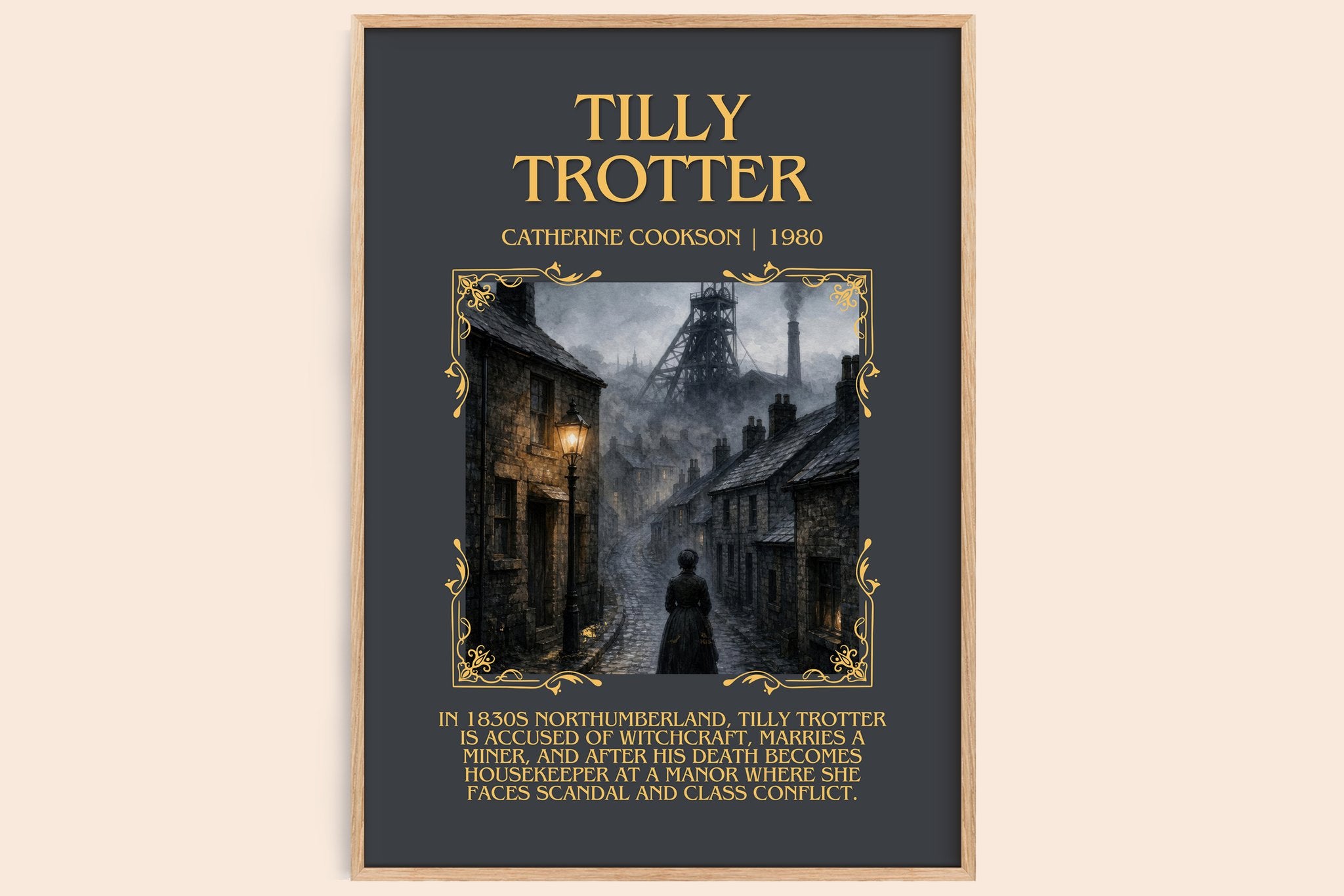 Tilly Trotter Minimalist Book Poster by Catherine Cookson