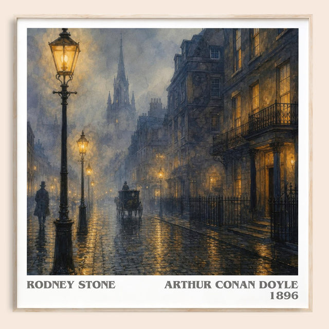 Rodney Stone Literary Art Print by Arthur Conan Doyle