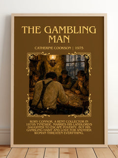 The Gambling Man Minimalist Book Poster by Catherine Cookson – image 2