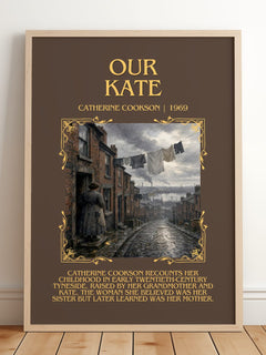 Our Kate Minimalist Book Poster by Catherine Cookson – image 2