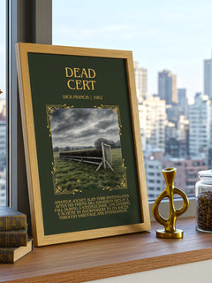 Dead Cert Minimalist Book Poster by Dick Francis – image 3