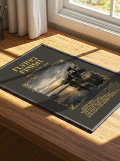 Flying Finish Minimalist Book Poster by Dick Francis – image 4