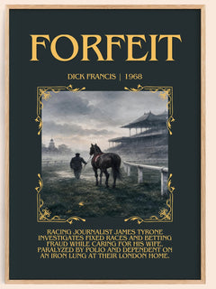 Forfeit Minimalist Book Poster by Dick Francis – image 1