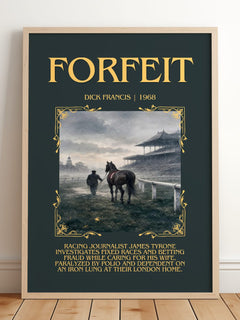 Forfeit Minimalist Book Poster by Dick Francis – image 2