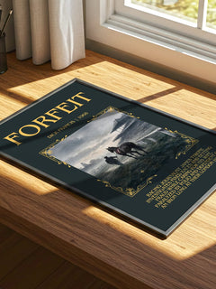 Forfeit Minimalist Book Poster by Dick Francis – image 4