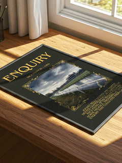 Enquiry Minimalist Book Poster by Dick Francis – image 4