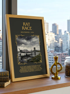Rat Race Minimalist Book Poster by Dick Francis – image 3