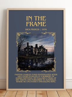 In the Frame Minimalist Book Poster by Dick Francis – image 2