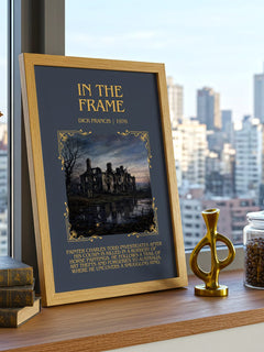 In the Frame Minimalist Book Poster by Dick Francis – image 3
