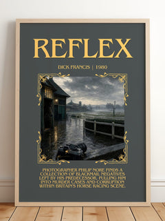Reflex Minimalist Book Poster by Dick Francis – image 2