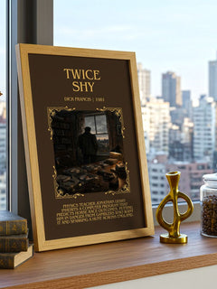Twice Shy Minimalist Book Poster by Dick Francis – image 3