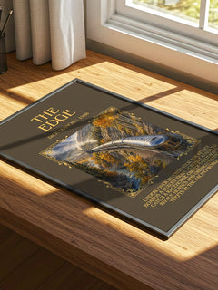 The Edge Minimalist Book Poster by Dick Francis – image 4