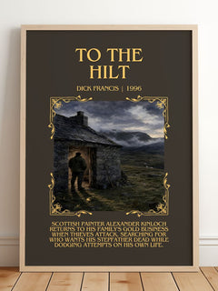 To the Hilt Minimalist Book Poster by Dick Francis – image 2