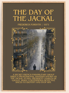 The Day of the Jackal Minimalist Book Poster by Frederick Forsyth – image 1