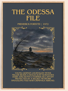 The Odessa File Minimalist Book Poster by Frederick Forsyth – image 1