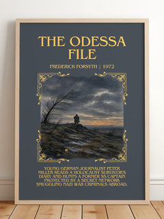The Odessa File Minimalist Book Poster by Frederick Forsyth – image 2
