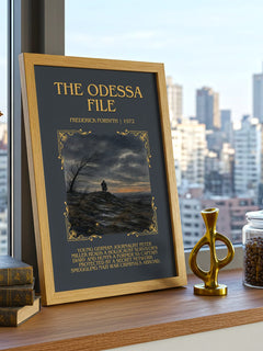The Odessa File Minimalist Book Poster by Frederick Forsyth – image 3