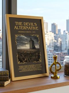 The Devil's Alternative Minimalist Book Poster by Frederick Forsyth – image 3