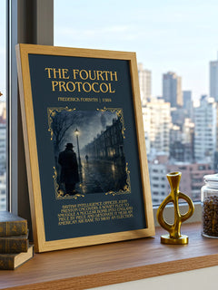 The Fourth Protocol Minimalist Book Poster by Frederick Forsyth – image 3