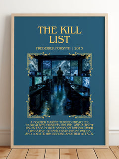 The Kill List Minimalist Book Poster by Frederick Forsyth – image 2